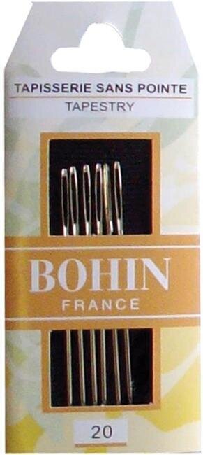 Bohin Size 20 Tapestry Needles for Cross Stitch